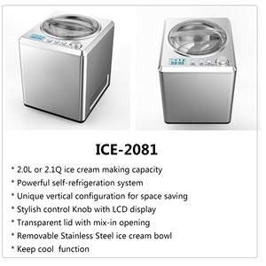Machine à glace portable professionnelle automatique en acier inoxydable de 2,0 L avec pièces de rechange gratuites - Product Image 5