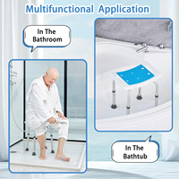 Pengxing hauteur réglable en forme de U équipement de salle de bain chaises de bain réglables tabouret de douche pour personnes âgées