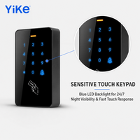Clavier de contrôle d'accès autonome à écran tactile avec code PIN et carte RFID, 1000 utilisateurs, pour entrée de porte, fabricant chinois