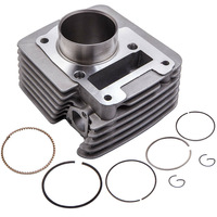 Kit Piston Silinder Sepeda Motor Cocok untuk Yamaha TTR125 Blok Silinder YBR125 Suku Cadang Perbaikan Piston Mesin