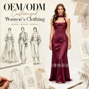 Vêtements pour femmes, robe de style <span class=keywords><strong>palais</strong></span> français, robe longue brodée modeste, robe maxi - Product Image 4