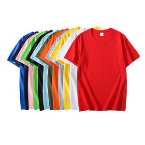OEM Custom Logo <b>Men</b> T‑Shirt 100% Cotton Round Neck Short Sleeve Blank Tee Multi‑Sizes Bulk For Retail Gift - Product Image 1