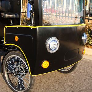 Nouveauté : Quadricycle électrique à assistance au pédalage à 4 roues pour adultes, idéal pour le transport de marchandises en ville, avec un coffre, en vente - Product Image 5