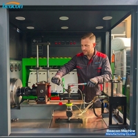 Banc d'essai de pompe à injection Common Rail CR919 Plus avec support pour injecteurs piézo Euro 6 HEUI EUI EUP et CAMBOX