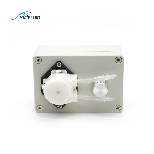 12v 24v Dc Motor Adjustable Flow Rate Mini Peristaltic Pump With Silicon Tubing Dosing Pump Machine