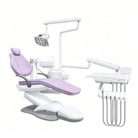 Fauteuil de chirurgie dentaire multifonctionnel à prix d'usine avec pièces de rechange et électrovanne importée pour clinique dentaire haut de gamme