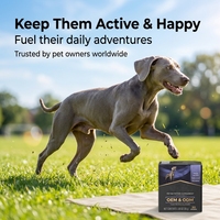 Poudre pour chiens en gros, marque privée OEM, complément alimentaire quotidien naturel pour toutes les races de chiens.