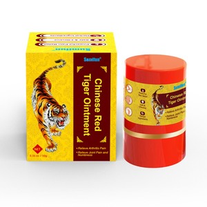 Pommade Colonnaire <span class=keywords><strong>Tigre</strong></span> Rouge Chinois Border Plaster <span class=keywords><strong>10g</strong></span> pour la fatigue articulaire, les douleurs au genou et l'inconfort, apaisante pour la douleur - Product Image 5