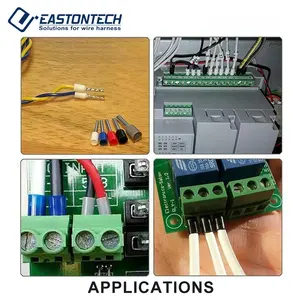 EW-5010A + 업그레이드 다기능 사용 0.3-16mm2 와이어 크기 반자동 사전 절연 터미널 스트리핑 압착 기계