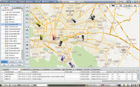 Software de seguimiento GPS GPRS en tiempo real gratuito profesional para uso automotriz Monitoreo basado en Web