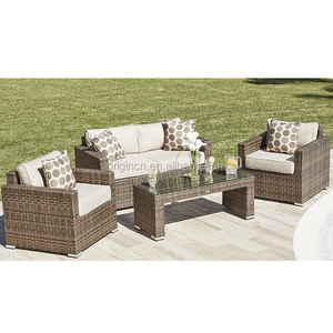 Conjunto de Muebles de Jardín para el Hogar, Sofá de Ratán Relajante para Exteriores - Product Image 1