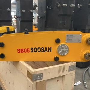 Nouveau brise-roche hydraulique de type supérieur SB05 pour les industries de la construction et de l'exploitation minière, avec composants essentiels : moteur et burin - Product Image 1
