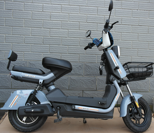 Vélo électrique de ville 14'' de Chine, adapté à deux adultes, guidon de style <span class=keywords><strong>français</strong></span>, moteur 500W, batterie au plomb-acide 60/48V 20Ah - Product Image 2