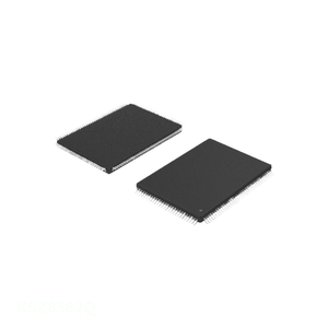 ชิ้นส่วนวงจรอิเล็กทรอนิกส์อินเทอร์เฟซ128 BFQFP KSZ8382Q ช่องทางการผลิต - Product Image 1