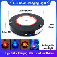 Lampe à chicha laser RGB, coussin antidérapant en EVA, bâton de télécommande LED rechargeable par USB à changement de couleur, chicha domestique