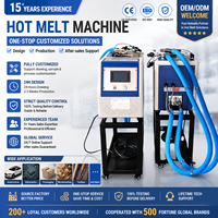 Machine à colle thermofusible automatique personnalisable de 10 L, machine à adhésif pour boîtes en papier
