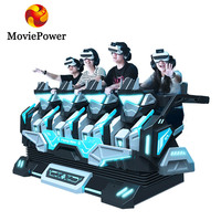 Venta Especial: Simulador de Cine VR de 4 Asientos y 9D, Equipo de Entretenimiento de Realidad Virtual para Centros Comerciales y Parques de Diversiones