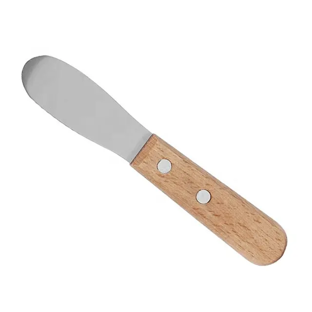 DG-1376 व्यक्तिगत कस्टम उत्कीर्ण 5-इंच लकड़ी संभाल स्टेनलेस स्टील छोटे मक्खन चाकू