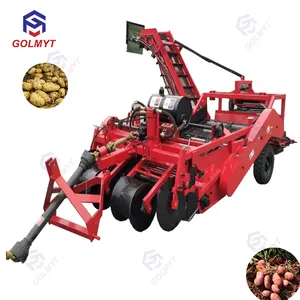 Combinar en cacahuete cosechadora tractor de granja de maní máquina de excavación Venta caliente maní picker de la máquina