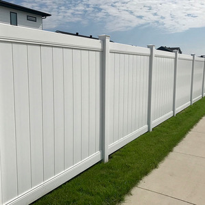 Clôture <span class=keywords><strong>en</strong></span> PVC de haute qualité, 6x8 pieds, <span class=keywords><strong>pour</strong></span> jardin, livraison directe depuis l'usine - Product Image 2