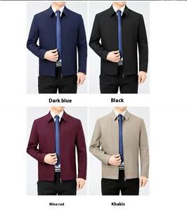 <span class=keywords><strong>Giacca</strong></span> Business da <span class=keywords><strong>Uomo</strong></span> Primavera Autunno Nuovo <span class=keywords><strong>Blazer</strong></span> Stile Classico Antivento Riscaldata Taglie Forti in Tessuto di Poliestere Tinto <span class=keywords><strong>Giacca</strong></span> Utility - Product Image 3