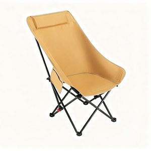 Lightweight Folding <b>Moon</b> <b>Chair</b> High Back Detachable Design Comfortable Portable Outdoor <b>Camping</b> <b>Chair</b> - Product Image 1