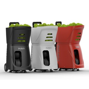 Máquina Lanzapelotas de Tenis Pusun, Velocidad Ajustable, Equipo de Entrenamiento Portátil para Interiores - Product Image 4