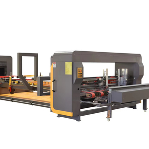 Automatic Carton Folding Gluing Machine,Cardboard <strong>Boxes</strong> <strong>Folder</strong> Gluer Machine in High Speed Save Time - Product Image 1