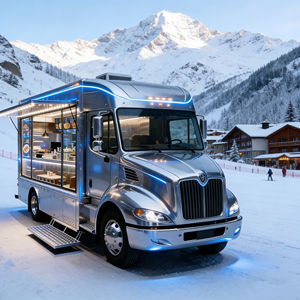 Remorque de restauration BBQ entièrement équipée, bar à café mobile, boutique de restauration rapide, fabricant de camions de restauration, cuisine complète en acier inoxydable 4 - Product Image 6