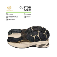Chaussures de course pour hommes LONGHENG LH-3392 MD+TPR+TPU, semelle 4-5 mm, amortissantes, résistantes à la chaleur, résistantes à l'abrasion, chaussures de sport