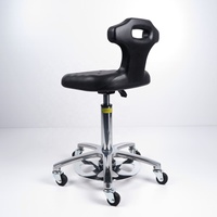 Chaise antistatique ESD moderne LEADAN pour salle blanche, laboratoire, hôpital, tabouret pour atelier, école, entrepôt, réglable