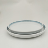 Service de vaisselle en mélamine écologique de haute qualité, assiettes et bols durables et réutilisables, sans BPA, motif personnalisable, qualité alimentaire