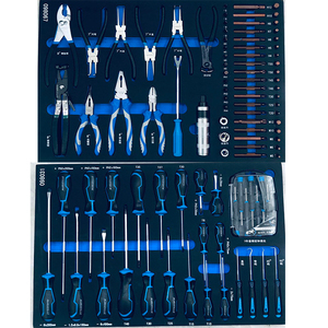 Kim loại cán hộp công cụ tủ với 7 ngăn kéo và bánh xe 377 cái công cụ công cụ Xe đẩy lưu trữ - Product Image 6