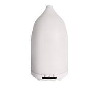 B2B 150ml Auto Power-Off Diffuseur d'huile à ultrasons Blanc Aroma Diffuseur Minuterie pour Hôtels Purificateur d'air pour Huiles Essentielles Ménage