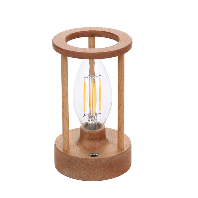 NEW Smart Sensor Touching Dimmable Reading Night 5V Type C Recharging Night Portable Rechargeable Led Candle Table Lamp