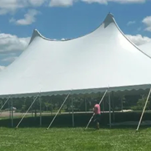 Carpa para fiestas impermeable para exteriores, carpas geodésicas para bodas, carpas de gran resistencia para eventos, carpas para eventos de 100 a 1000 personas, música - Product Image 1