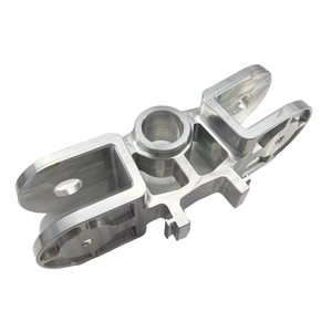 Soporte de Dirección Multibrazo de Aluminio Fresado CNC de 5 Ejes Personalizado, Eje Central Hueco para Motocicleta - Product Image 1