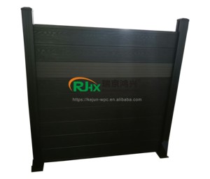Valla <span class=keywords><strong>de</strong></span> <span class=keywords><strong>Jardín</strong></span> Horizontal <span class=keywords><strong>de</strong></span> Aluminio y WPC, Resistente a la Intemperie, Impermeable y <span class=keywords><strong>de</strong></span> Fácil Instalación - Product Image 4