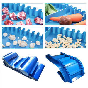 Sabuk Konveyor Makanan PU TPU Mudah Dibersihkan, Sabuk Konveyor Bergelombang dan Berduri untuk Makanan - Product Image 2