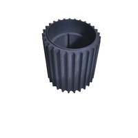 Poulie de distribution synchrone GT2 en fer OEM personnalisable, poulie de courroie de distribution à 30, 36, 40, 48, 60 dents