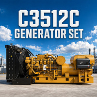 Module de forage électrique Stock Cat 3512C HD, neuf, avec générateur moteur diesel 1305 kW 1750 CV 1200 tr/min triphasé 4 phases
