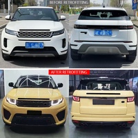 Nuevo Kit de Carrocería 2019 para Evoque SVR, Actualización Exterior Completa con Parachoques, Luces Antiniebla y Piezas de Modificación Aerodinámica