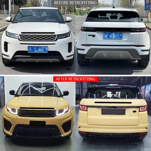 Kit carrosserie SVR pour Land Rover Evoque 2019 : Amélioration complète de l'extérieur, pare-chocs, feux antibrouillard et pièces de modification aérodynamique pour voiture de sport - Product Image 2