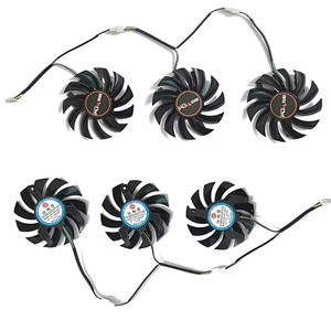 FDC10H12S9-C FDC10H12D9-C ใหม่เครื่องทำความเย็น RX5600XT 0.35A 75มม. 4PIN ไฟฟ้ากระแสตรง12โวลต์สำหรับไพลิน RX <span class=keywords><strong>5600</strong></span> <span class=keywords><strong>XT</strong></span> 6กรัม D6รุ่นแพลทินัม Pro OC - Product Image 2