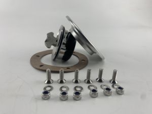 Özelleştirilmiş fabrika 94mm CNC kütük alüminyum yakıt depo kapağı yeni durum - Product Image 4
