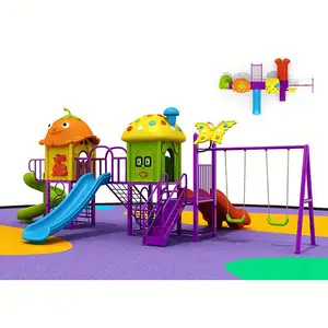 2022 Latest LLDPE plastic slide CE standard outdoor playground for kids