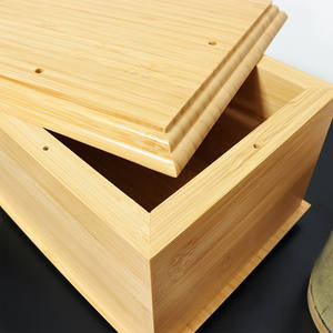 Groothandel <span class=keywords><strong>Custom</strong></span> Bamboe Huisdierherdenkingsdoos Doodskist En Urnen Doos Cinerary Kist Voor As Van Huisdieren - Product Image 6