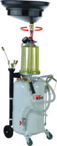 Réservoir de vidange d'huile usagée 90L, vidange d'huile à commande pneumatique, vidange d'huile, conteneur de vidange d'huile, transfert de fluide combustible - Product Image 4