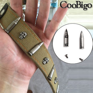 100 सेट Concho Rivets स्टड Spikes हमलों के लिए चमड़े सजावट बैग बेल्ट कपड़े जूते DIY शिल्प सामान गुलाब बुलेट हिमपात का एक खंड - Product Image 6