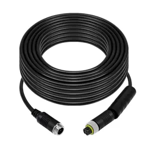 4pin Aviation Male-Female Extension Cable Suitable For Bus RV Car Camera Monitoring Systems Camera Cable Reverse Systems